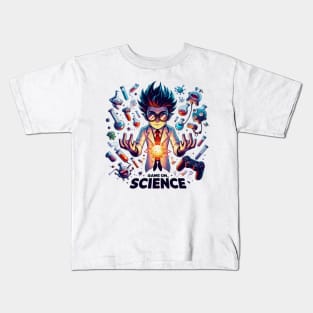 Chemical Concoction: 'Game On, Science' Theme Kids T-Shirt